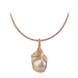 Collana in argento con Perla Ming (TPC)