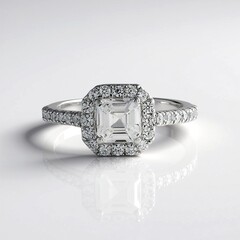 Anello in argento con Zircone