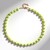 Collana in argento con Quarzo Verde