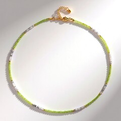 Collana in argento con Peridoto