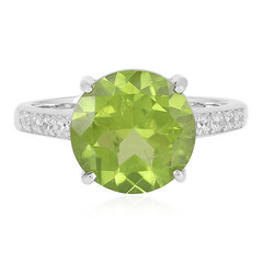 Anello in argento con Peridoto