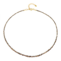 Collana in argento con Diamante Fancy