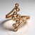 Anello in oro con Diamante Rose de France SI1 di Argyle (Annette)