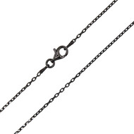925er Silber-Ankerkette - 2,61 g - 60 cm - rutheniert