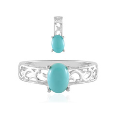 Sleeping Beauty-Türkis-Silberset (Faszination Türkis)