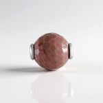 Ciondolo in argento con Rodonite (MONOSONO COLLECTION)