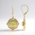 Orecchini in oro con Sfene