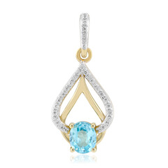 9K Ratanakiri Zircon Gold Pendant