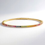 Bracciale in oro con Zaffiro Fancy (CIRARI)