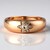 Anello in oro con Diamante Rose de France SI1 di Argyle (Annette)