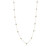 Gouden halsketting met I2 Champagne Diamanten (de Melo)