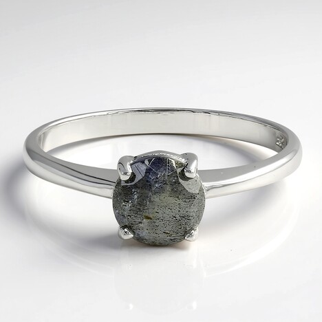 Anello in argento con Spectrolite