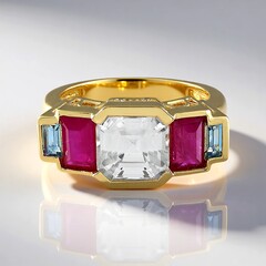 Anello in oro con Zircone (Adela Gold)