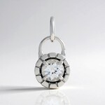 Ciondolo in argento con Danburite