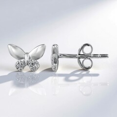 Orecchini in argento con Zircone