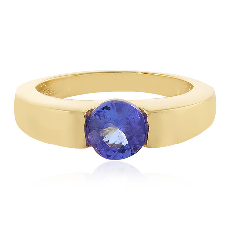 Anillo en plata con Tanzanita