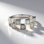 Anello in argento con Zircone