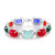 Bracciale in argento con Calcedonio Blu