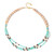 Collar en plata con Amazonita (Riya)