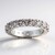 Bague en argent et Morganite