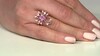 Anillo en plata con Rodolita (Dallas Prince Designs)