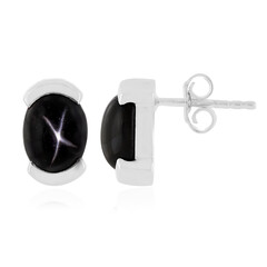 Indian star diopside Silver Earrings