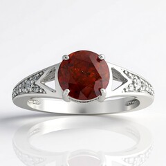 Anello in argento con Sfalerite
