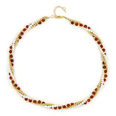 Collar en plata con Cornalina