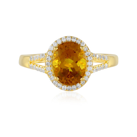 Bague en argent et Scapolite