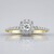 Anello in oro con Diamante SI1 (G) (Annette)