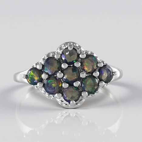 Anello in argento con Opale Mezezo