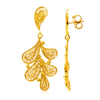 Boucles d'oreilles en argent (Joias do Paraíso)