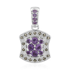 Ciondolo in argento con Ametista (Annette classic)