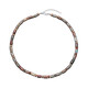 Shou Shan anhydrite Silver Necklace