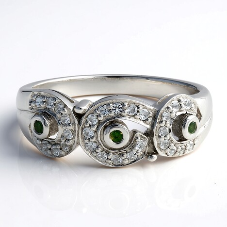 Anello in argento con Alessandrite