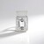 Ciondolo in argento con Quarzo Bianco (MONOSONO COLLECTION)