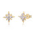 Gouden oorbellen met SI2 (H) Diamanten (CIRARI)