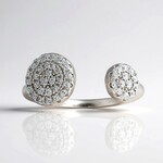 Anello in argento con Zircone