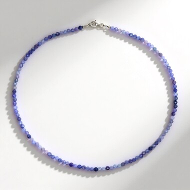Collar en plata con Tanzanita