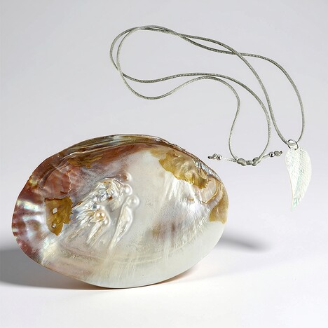 Parure in argento con Conchiglia Abalone