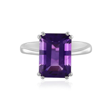 Sibirischer Amethyst-Silberring