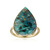 Zilveren ring met een Venus chalcedoon (Bali Barong)