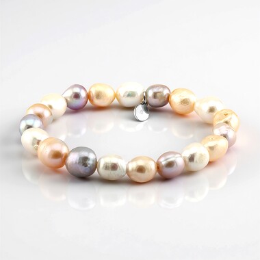 Brazalete en plata con Perla Freshwater (TPC)