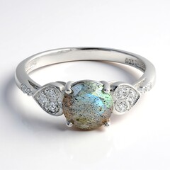 Anello in argento con Spectrolite