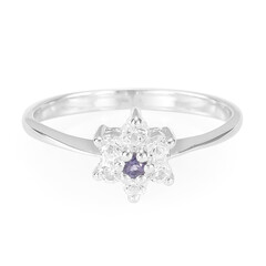 Ceylon Iolite Silver Ring