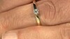 Gouden ring met een Diamant SI1 (G) (Annette)