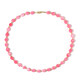 Blush Quartz Silver Necklace