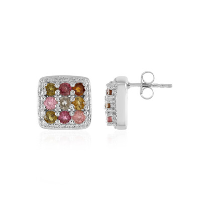 Orecchini in argento con Tormalina