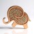 Pendentif en or et Diamant rose de France SI1 d'Argyle  (Annette)