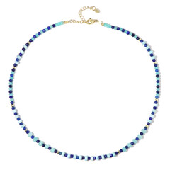 Collar en plata con Larimar